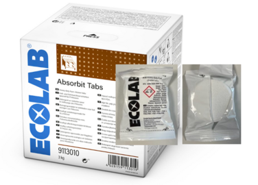 TABLETTES DEGRAISSANTES POUR FRITEUSE ABSORBIT TABS X60 3KG