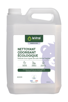NETTOYANT ODORISANT CONCENTRE SOLS BABIES & KIDS ECOLABEL 5L