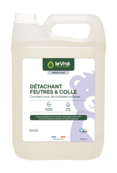 DETACHANT MULTI USAGES FEUTRES & COLLE BABIES & KIDS 5L