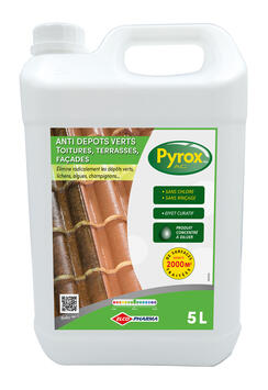 ANTI-DEPOTS VERTS POUR TOITURES PYROX AC NG 5L