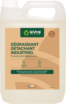 DEGRAISSANT DETACHANT INDUSTRIEL 5L