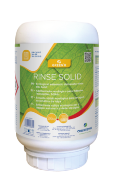RINCAGE VAISSELLE ECOLABEL GREEN'R RINSE SOLID  3,6 KG