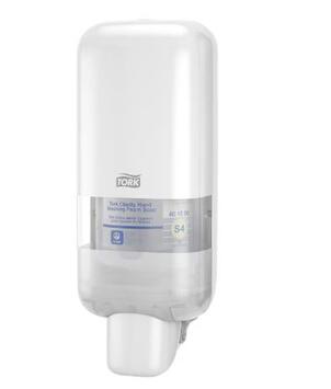 DISTRIBUTEUR MANUEL SAVON LOTION ET MOUSSE TORK® ELEVATION S4 BLANC 1L