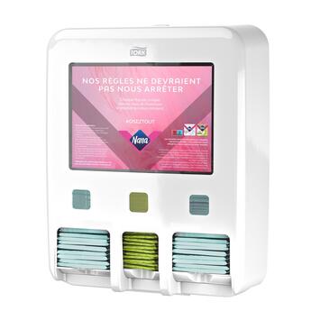 DISTRIBUTEUR PROTECTION HYGIENIQUE BLANC TORK X1