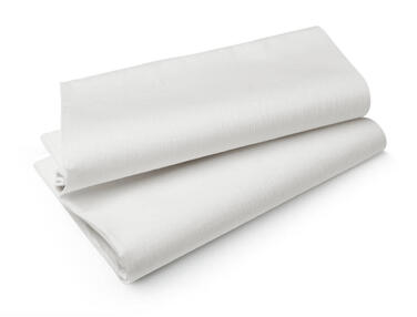 NAPPE FORMAT NON TISSÉ EVOLIN® 127X127CM BLANC X50