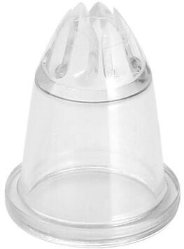 DOUILLES COPOLYESTER CANNELÉES B5 X2