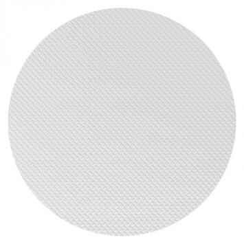 NAPPE RONDE PAPIER GAUFRÉ Ø148CM BLANC X180