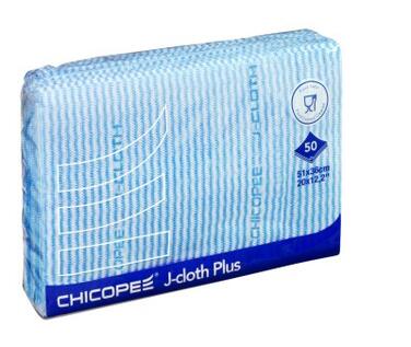 FORMAT NON TISSE USAGE UNIQUE J-CLOTH PLUS 51X36CM BLEU X50 FORMATS
