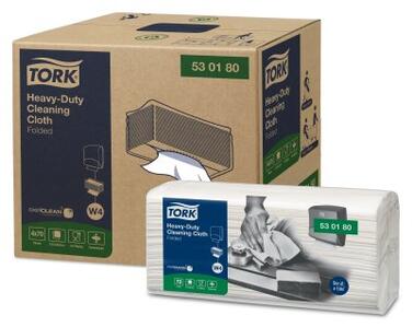 FORMAT NON TISSE USAGE UNIQUE TORK W4 61,5X35,5CM BLANC 4X70 FORMATS