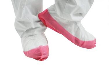 SURCHAUSSURE IMPERMEABLE PE ROSE PP BLANC SEMELLE X400