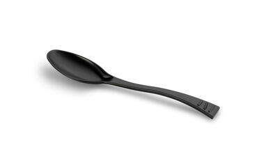 CUILLÈRE RÉUTILISABLE PS 15CM NOIR X2400