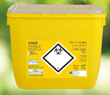 FUT A DECHETS HOSPITALIER 30L SANS COUVERCLE