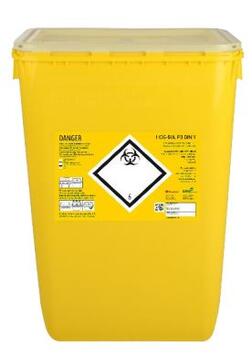 FUT A DECHETS HOSPITALIER 50L SANS COUVERCLE