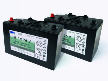 LOT DE 2 BATTERIES 12V 76AH