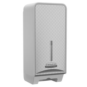 DISTRIBUTEUR DE PAPIER TOILETTE PLIÉ ICON™ GRIS MOSAÏQUE