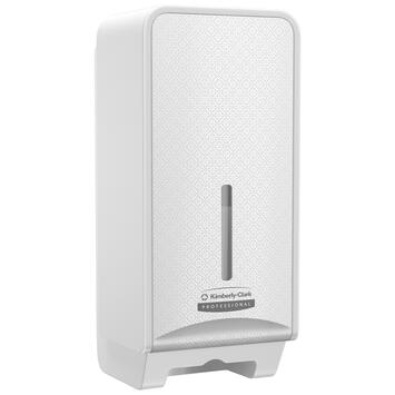 DISTRIBUTEUR DE PAPIER TOILETTE PLIÉ ICON™ BLANC MOSAÏQUE