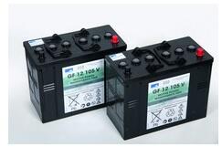 SET 2 BATTERIES 12V 105AH GEL