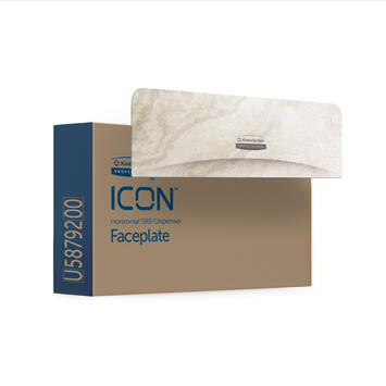 FAÇADE DISTRIBUTEUR PAPIER TOILETTE ROULEAU ICON™ MARBRE CHAUD X1