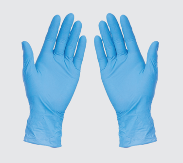 GANT NITRILE BLEU NON POUDRÉ MASTERCLASS TAILLE XL BOITE X100