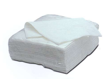 CARRÉ ESSUYAGE SPUNLACE BLANC GAUFRÉ 40G 30X38CM X1200