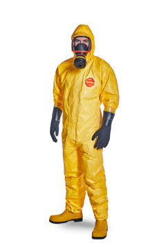 COMBINAISON À CAGOULE DuPont™ Tychem® 2000 C AVEC CHAUSSETTES TAILLE M X20