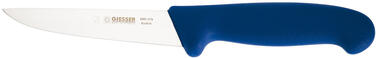 GIESSER COUTEAU À SAIGNER MANCHE BLEU 13 CM