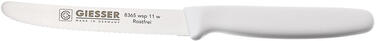 GIESSER COUTEAU CRANTÉ MANCHE BLANC 11 CM
