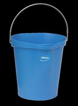 SEAU ALIMENTAIRE GRADUE BEC VERSEUR 12L BLEU