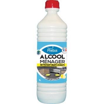 ALCOOL MENAGER SUPERIEUR 70° CITRON 1L