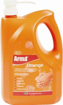 SAVON ATELIER ARMA® ORANGE BIDON POMPE 4L