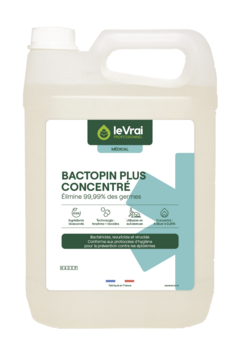 NETTOYANT DESINFECTANT CONCENTRE SOLS BACTOPIN PLUS 5L
