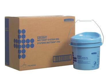 SEAU DISTRIBUTEUR ESSUYAGE KIMTECH® WETTASK X4