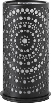 BOUGEOIR MÉTAL BILLY 14X7,5CM NOIR X4