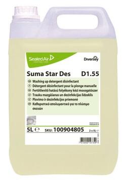 LIQUIDE VAISSELLE DESINFECTANT SUMA STAR DES D1.55 5L