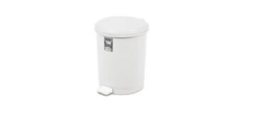 POUBELLE A PEDALE 20L BLANC