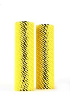 BROSSE 100MM LG 280MM LAV TAPIS MOQ AUTOLAV DUPLEX 340 JAUNE