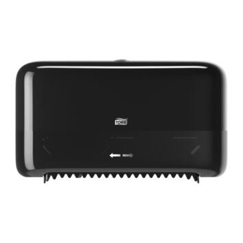 DISTRIBUTEUR DE PAPIER TOILETTE PETIT ROULEAU DOUBLETORK® T7 NOIR
