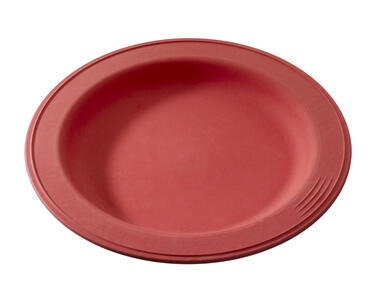 LILITOUCH ASSIETTE RONDE Ø 13,4 CM ROUGE