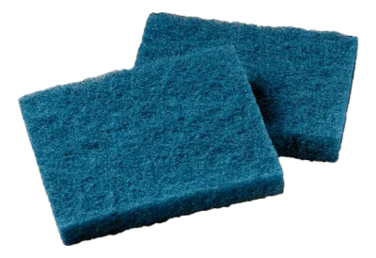 TAMPON A RECURER SCOTCH BRITE 133X101MM BLEU