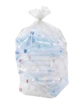 SAC POUBELLE 30L BASSE DENSITE DECHETS LEGERS NFE TRANSPARENT X1000