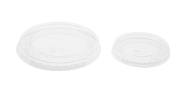 COUVERCLE PLASTIQUE PET TRANSPARENT POUR POT 30ML X2000