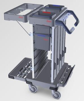 CHARIOT DE LAVAGE ORIGO 2 AX IMPREGNATION COLLECTIVITE ET HORECA