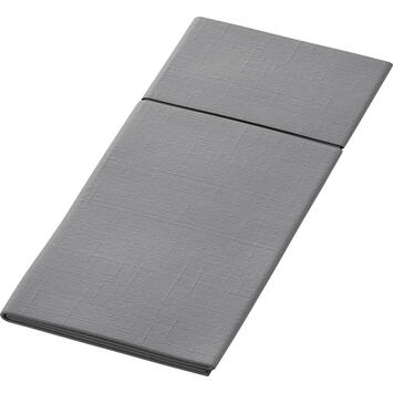 SERVIETTE POCHETTE 40X33CM NON TISSÉ DUNILETTO® BIO-DUNISOFT® GRANITE X260