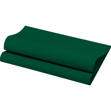 SERVIETTE 40X40CM NON TISSÉ BIO-DUNISOFT® VERT FONCE X360