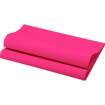 SERVIETTE 40X40CM NON TISSÉ BIO-DUNISOFT® FUCHSIA X360