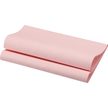 SERVIETTE 40X40CM NON TISSÉ BIO-DUNISOFT® ROSE TENDRE X360