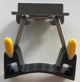 SUPPORT MANCHE INOXFLEX DIAMETRE 22MM POUR CHARIOT KUBI