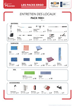PACK NETTOYAGE ERGO 900+