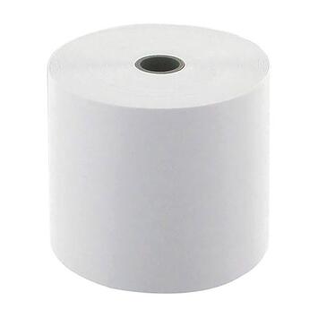 BOBINE CARTE BANCAIRE PAPIER THERMIQUE 17M 57X40X12MM BLANC X50