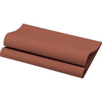 SERVIETTE 40X40CM NON TISSÉ BIO-DUNISOFT® NOISETTE X360